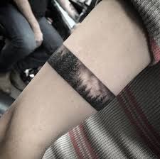 Majestic Forest Band By Beau Parkman Menstattoos Wrist Tattoos For Guys Armband Tattoos For Men Arm Band Tattoo