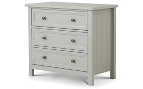 Julian Bowen Maine Dove Grey 3 Drawer Chest 209 Beds Direct Warehouse Gainsborough Lincolnshire Grey Bedroom Furniture Dove Grey Bedroom Furniture Traditional Furniture Design