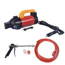 new arrival household high pressure pump car portable car washing machine fl 8028 12v 120w electric car washer 15l 120w 1 3mp car washer pumping car car wash