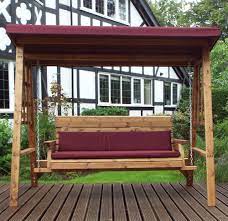 This is a swing seat canopy which is made from polyester and can fit above 3 seater swing hammocks. Charles Taylor Wooden Garden Dorset 3 Seat Swing With Burgundy Cushions 589 99