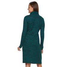 Women S Dana Buchman Mitered Cowlneck Sweater Dress Kohls In 2020 Cowl Neck Sweater Dress Kohls Dresses Dresses