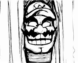 You draw, and a neural network tries to guess what you're drawing. Hd Wallpaper Video Game Crossover The Shining Wario Wallpaper Flare