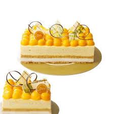Mango Soleil Cake Refreshing Layers Of Mango Mousse With Almond Dacquoise Genoise Sponge Cake Coconut Cream And Crisp Mango Cake Mango Dessert Cake Desserts