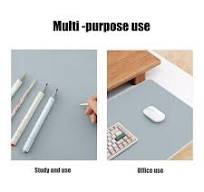 CAITS Office & Home Desk Pad - Waterproof Desk Protector Mat - Faux Leather  Surface for Keyboard & Mouse - Side Desk Organizer