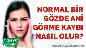 Normal Bir Gozde Ani Gorme Kaybi Nasil Olur Yuzde Yuz Bitkisel Youtube