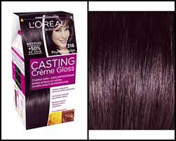 Avant de changer de couleur de cheveux, une étape de réflexion est nécessaire pour choisir la bonne teinte. Reflets Casting Creme Gloss Reflets 316 Prune Exquise Cabelo
