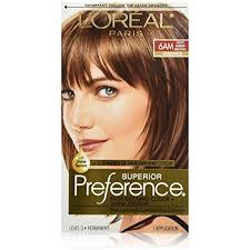 Pref Lgt Amber Brn Haircoloringproducts Light Hair Color Loreal Paris At Home Hair Color