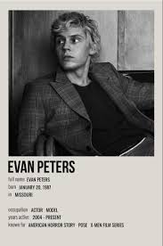 Tate is ben harmon's psychiatric patient. Evan Peters In 2021 Evan Peters American Horror Story Evan Peters Evan Peter