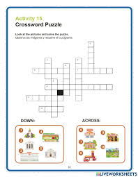 Crossword puzzles make great printable classroom activities. Crossword Puzzle Interactive Activity For Grade 4