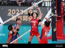 Tokyo Gymnasium, Tokyo, Japan. 18th Dec, 2022. Shiori Tsukada (NEC),  DECEMBER 18, 2022 - Volleyball : 2022 All Japan Women's Volleyball  Championships (Empress's Cup) Final match between NEC Red Rockets - Toray