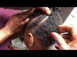 Separate this small piece of hair into 3 sections of equal size. Master Gripping The Root Cornrows Short Hair Kids Hairstyle Youtube