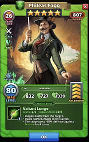 They are always a 5* hero and are often especially valuable, even compared to other 5*s.the current hotm is only available via summon for one month. Phileas Fogg Empires And Puzzles Hero Season 4 Voyagers Of The Underwild
