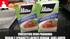 Vincentius Dean Prananda Makan Lafonte Pronto Dengan Saus Jamur Carlton Youtube Sub Subs Mukbang Like Likes Follow Share Subscr Saus Jamur Makanan