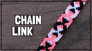 Chain Link Friendship Bracelet Tutorial Cc Youtube