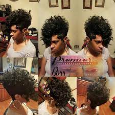 Short Curly Mohawk Short Cur Weavehairstylescurly Hair Styles Quick Weave Hairstyles Sassy Hair