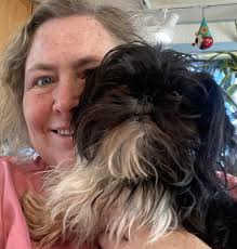 Easter-ready cousin after bath and grooming