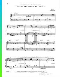 Download and print in pdf or midi free sheet music for the godfather by nino rota arranged by philbob1409 for piano (solo). The Godfather Part Ii Theme Sheet Music Piano Solo Pdf Download Streaming Oktav