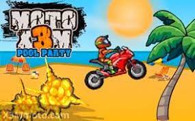 Moto X3m 5 Pool Party Racing Games Beach Play Moto Bike