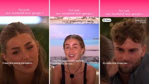 Love Island first look: Georgia reacts to bombshell
