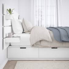 Be inspired and find the perfect products to furnish your life. Nordli Bettgestell Mit Kopfteil Und Aufb Weiss Ikea Deutschland