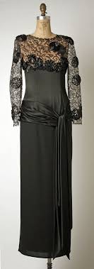 Bill Blass Ltd Evening Dress American Lace Evening Dresses Vintage Evening Gowns Evening Dresses