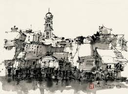 Kiahkiean Croquis Urbain Carnets De Croquis Croquis