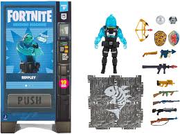 Fortnite coloring pages can satisfy any gamers craving for more fortnite. Amazon Com Fortnite Vending Machine Includes Highly Detailed And Articulated 4 Inch Rippley Figure Weapons Back Bling Building Materials More Outfits Dropping Soon Toys Games