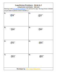 3rd grade math also introduces fraction worksheets and basic geometry, both topics where mastery of the. 4th Grade Math Two Step Long Division Worksheets Divide By 2 3 4 Steemit