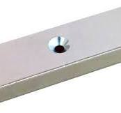 Neodymium Bar Magnets - With Countersink Holes | OneMonroe