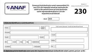 Declaratia 230 este formularul anaf care se depune de contribuabilii care realizeaza numai venituri salariale. Formular 230 Bbso