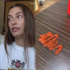 Hailey Bieber and Scare Ukraine Guy