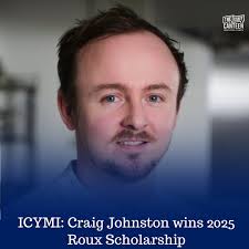 ICYMI: Craig Johnston has been crowned the winner of the 2025 Roux  Scholarship 🏆 Already the youngest ever MasterChef: The Professionals  winner, Craig now becomes the first chef to win both MasterChef