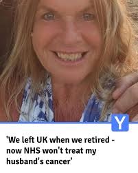 Michael and Kim West say they were unaware they would not qualify for NHS  treatment after selling up and leaving