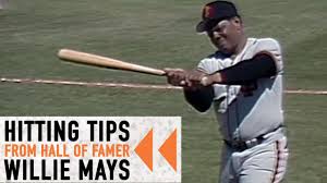 Willie mays and michael clarke duncan at the mr. Giants Rewind Willie Mays Hitting Tips Youtube