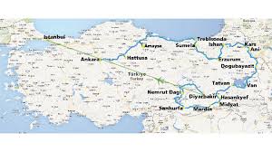 Guarda la map of turkey. Turchia Orientale Cartina Del Viaggio 2008 Patrizia Fabbri