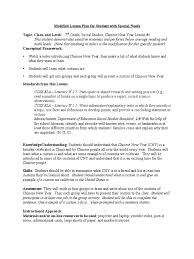 Modifications for students not identified as special needs should be a rare practice. Modified Lesson Plan For Student With Special Needs Lesson Plan Literacy