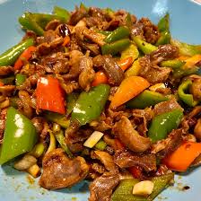 Because birds don't have teeth, they must fill this stomach with small stones to achieve the same goal. Spicy Stir Fried Chicken Gizzards Served Crisply Chinesefoodfan