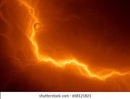 Lightning design resources · high quality aesthetic backgrounds and wallpapers, vector illustrations, photos, pngs, mockups, templates and art. Orange Lightning Abstract Plasma Background Stock Illustration 658121821