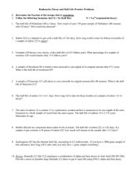 Selection file type icon file name description size revision time user; Radioactive Decay And Half