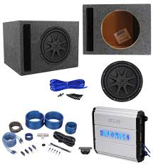 The kicker comp subwoofers are designed to be extremely versatile. Kicker 44cvx102 Comp Vx Cvx 10 1200w Subwoofer Hifonics Amp Vented Box Wires Audio Savings