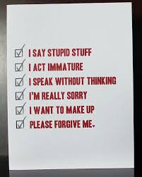 But just like everything else in life, forgiveness is a bitter pill to swallow. I M Sorry Greeting Card Forgive Me By Camispaperie On Etsy 4 25 Im Sorry Gifts Sorry Cards Cards For Boyfriend
