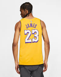 The city edition uniforms are the fourth and final uniform installment from nike for this season. Lebron James Lakers City Edition Nike Nba Swingman Jersey Nike Au