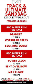 Dvrt Track And Ultimate Sandbag Circuit Workout Ultimatesandbag Dynamic Variable Resistance Training Track Wor Circuit Workout Track Workout Sandbag Training