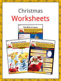 The christmas resource set introduces twelve vocabulary words that reappear in eight different activities. Christmas Facts Worksheets Information History Traditions For Kids