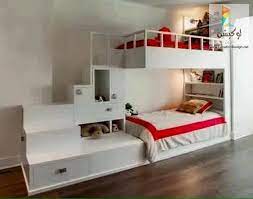 غرف نوم اطفال دورين للمساحات الضيقة لوكشين ديزين نت cool bunk beds bunk bed designs modern bunk beds
