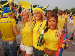 Sweden Top 10 Countries With The Hottest Female Football Fans Womens Football Swedish Beauty Female