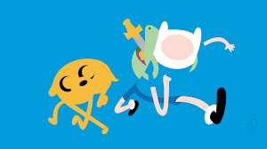 Adventure time, cartoon, night, green color, sky, nature, no people. Adventure Time Finn And Jake By Krukmeister On Deviantart