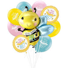 Plan the perfect party with unique craft & party accessories at zazzle!. Little Honey Bee Gender Reveal Party Balloon Kit Party City Bee Themed Gender Reveal Bee Gender Reveal Baby Gender Reveal Party