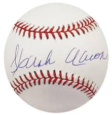 Come see over 300 sports objects autographed by famous sports cases are filled with autographed sports items from all the major sports. Hank Aaron 40th Anniversary Of 715 The Bitter Southerner