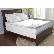 Comforzen 4 Gel Memory Foam Mattress Topper Various Sizes Sam S Club Memoryfoammattressfurniture Mattress Topper Mattress Memory Foam Mattress Topper